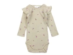 Name It white pepper blomstret body